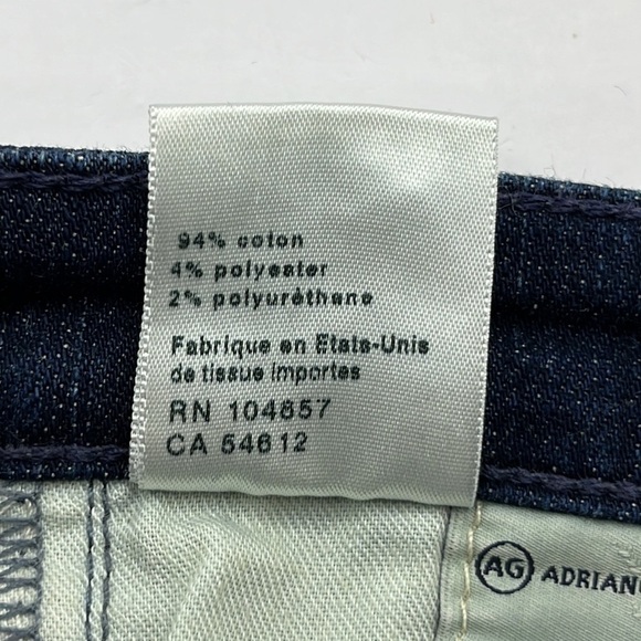 Ag Adriano Goldschmied Prima Mid Rise Cigarette Size 27R - Picture 11 of 16
